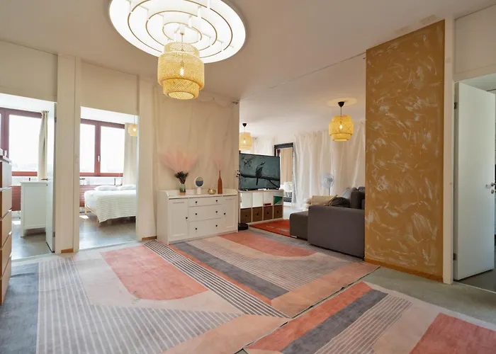 Penthouse Rooftop Loft, 190Sq, Panorama Terrace, 1Min To Main Station- 5Min To City